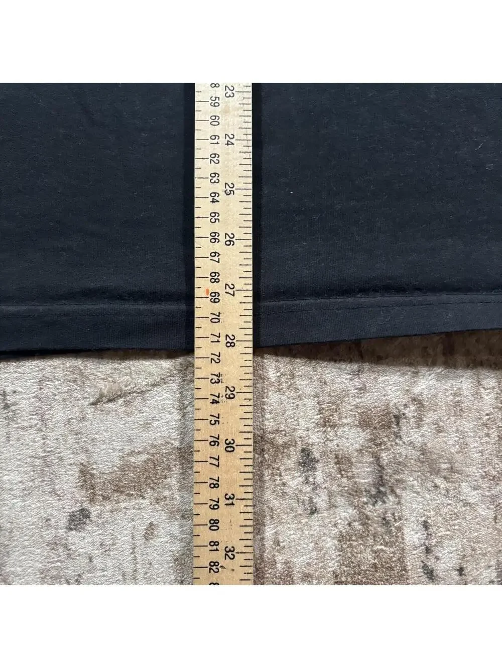 Adidas black and gray color-blocked t-shirt